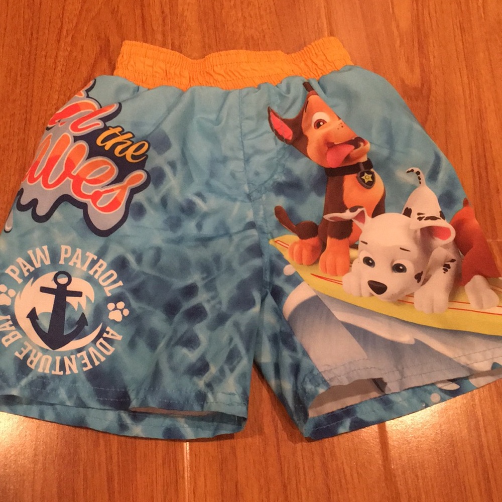 Paw 🐾 patrol swim trunks 🐾
